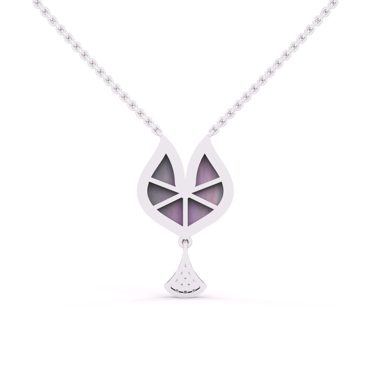 Elegant and luxurious Rose gold Diamond Necklace
